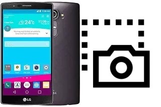 Screenshot su LG G4