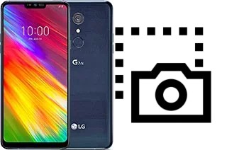 Screenshot su LG G7 Fit