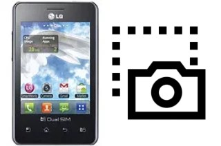 Screenshot su LG Optimus L3 E405