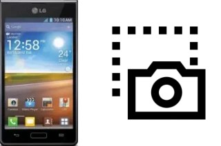 Screenshot su LG Optimus L7