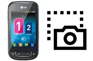 Screenshot su LG Optimus Net Dual