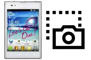 Screenshot su LG Optimus Vu P895