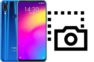 Screenshot su Meizu Note 9