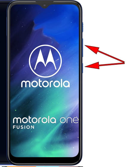 Screenshot su Motorola One Fusion