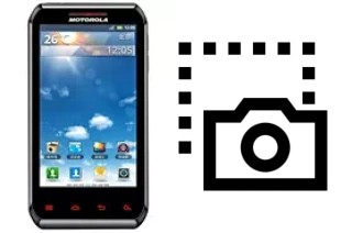 Screenshot su Motorola XT760