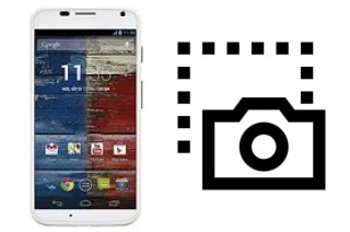 Screenshot su Motorola Moto X