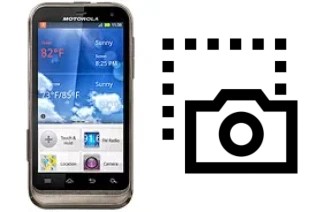 Screenshot su Motorola DEFY XT