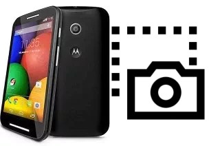 Screenshot su Motorola Moto E