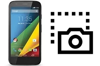 Screenshot su Motorola Moto G