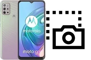 Screenshot su Motorola Moto G10