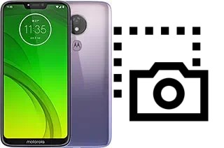 Screenshot su Motorola Moto G7 Power