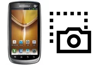 Screenshot su Motorola MOTO MT870