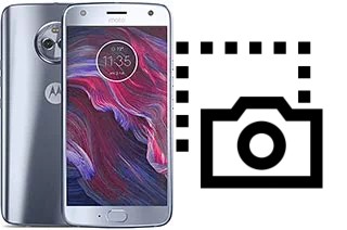 Screenshot su Motorola Moto X4