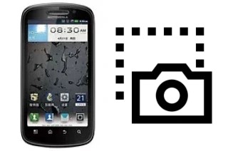 Screenshot su Motorola MOTO XT882