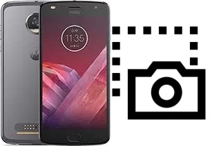 Screenshot su Motorola Moto Z2 Play