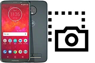 Screenshot su Motorola Moto Z3 Play