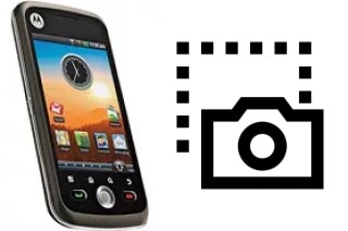 Screenshot su Motorola Quench XT3 XT502