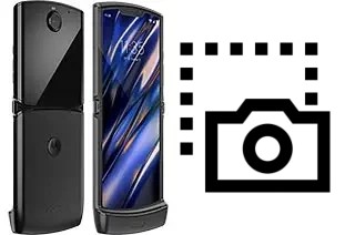 Screenshot su Motorola Razr 2019