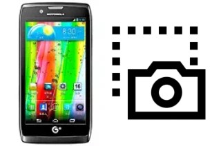 Screenshot su Motorola RAZR V MT887