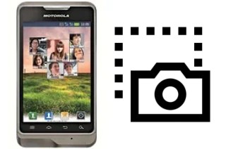 Screenshot su Motorola XT390