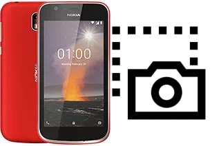 Screenshot su Nokia 1