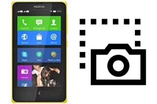 Screenshot su Nokia X