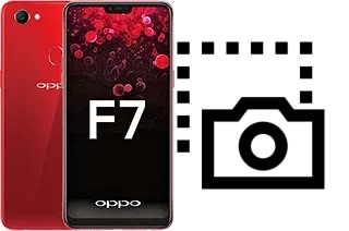 Screenshot su Oppo F7