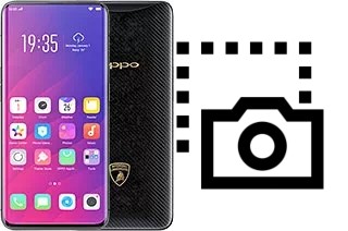 Screenshot su Oppo Find X Lamborghini Edition