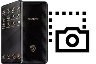 Screenshot su Oppo Find X Lamborghini