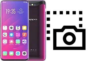 Screenshot su Oppo Find X