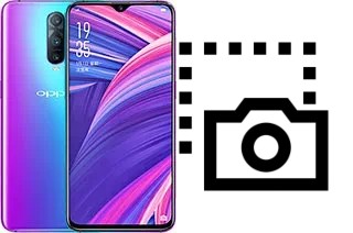 Screenshot su Oppo RX17 Pro