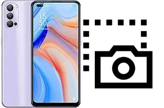 Screenshot su Oppo Reno4 5G