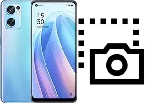 Screenshot su Oppo Reno7 SE 5G