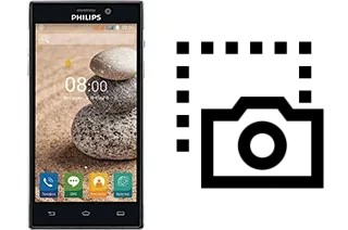 Screenshot su Philips V787