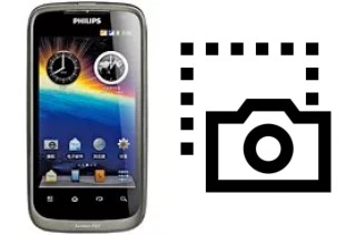 Screenshot su Philips W632