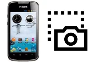 Screenshot su Philips W635