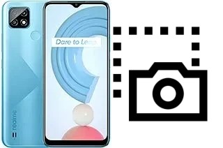 Screenshot su Realme C21