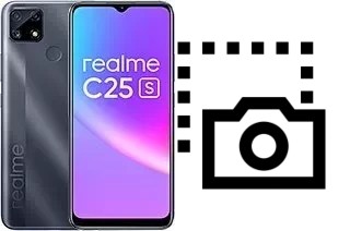 Screenshot su Realme C25s