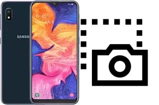 Screenshot su Samsung Galaxy A10e