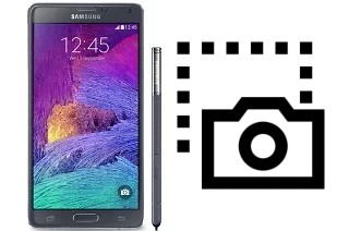 Screenshot su Samsung Galaxy Note 4