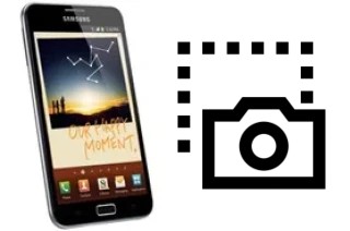 Screenshot su Samsung Galaxy Note N7000