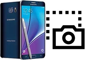 Screenshot su Samsung Galaxy Note5 Duos