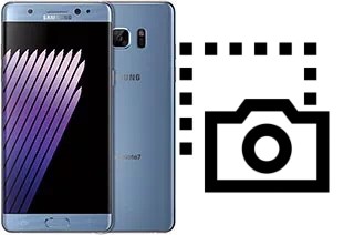 Screenshot su Samsung Galaxy Note7