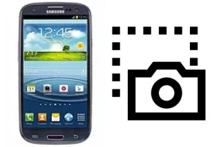 Screenshot su Samsung Galaxy S III I747