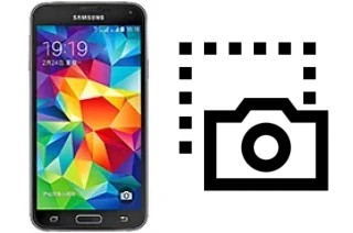 Screenshot su Samsung Galaxy S5 Duos