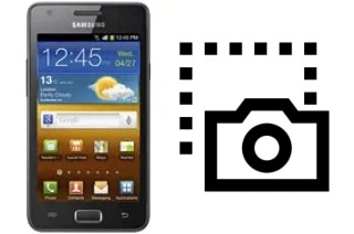 Screenshot su Samsung I9103 Galaxy R