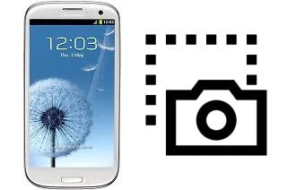 Screenshot su Samsung Galaxy S3 Neo