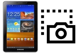 Screenshot su Samsung P6810 Galaxy Tab 7.7