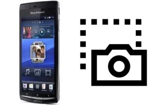 Screenshot su Sony Ericsson Xperia Arc