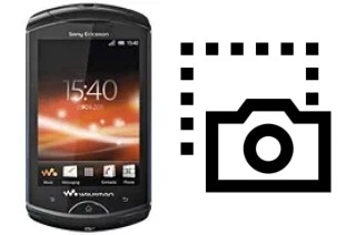 Screenshot su Sony Ericsson WT18i